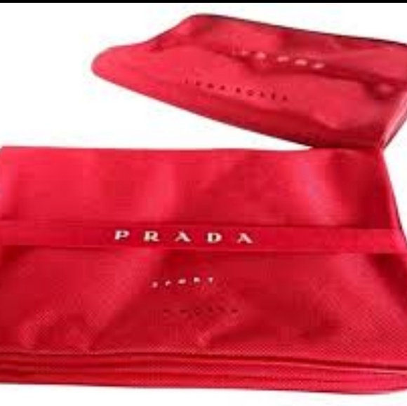 prada luna rossa toiletry bag